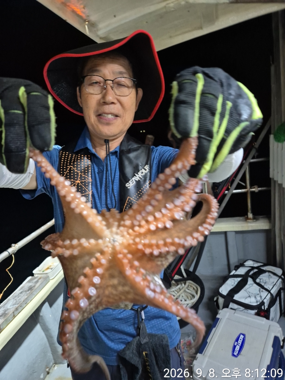 9월 9일 문어 선상낚시 조황 현장 사진 15