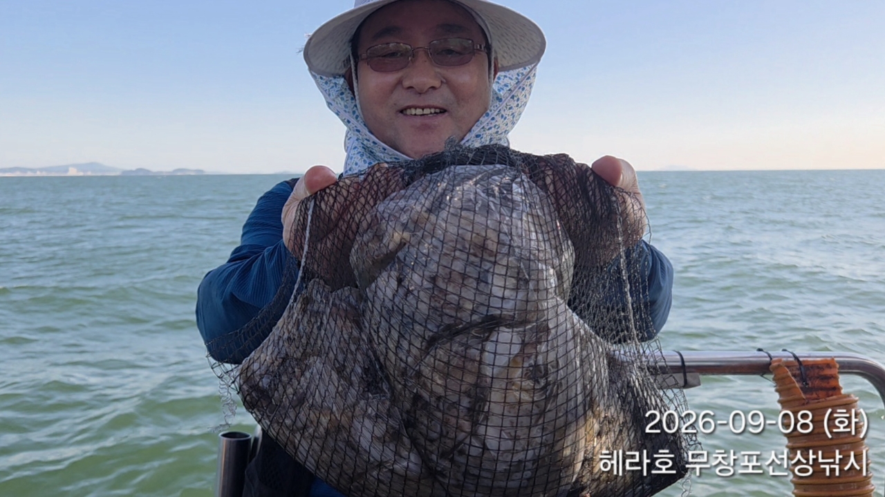 9월 8일 포항 주꾸미 선상낚시 조황 현장 사진 3