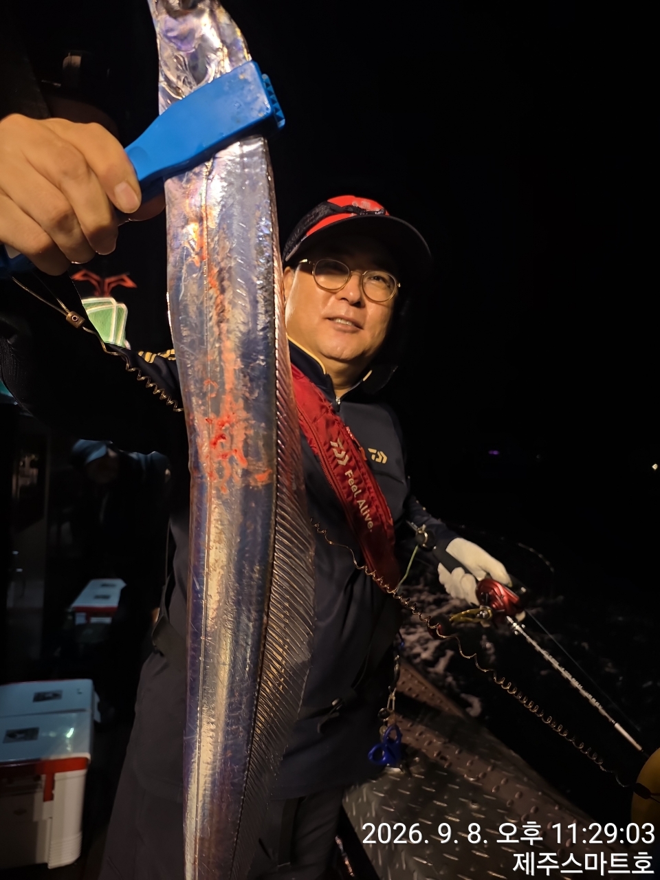 9월 9일 제주 갈치 선상낚시 조황 현장 사진 7