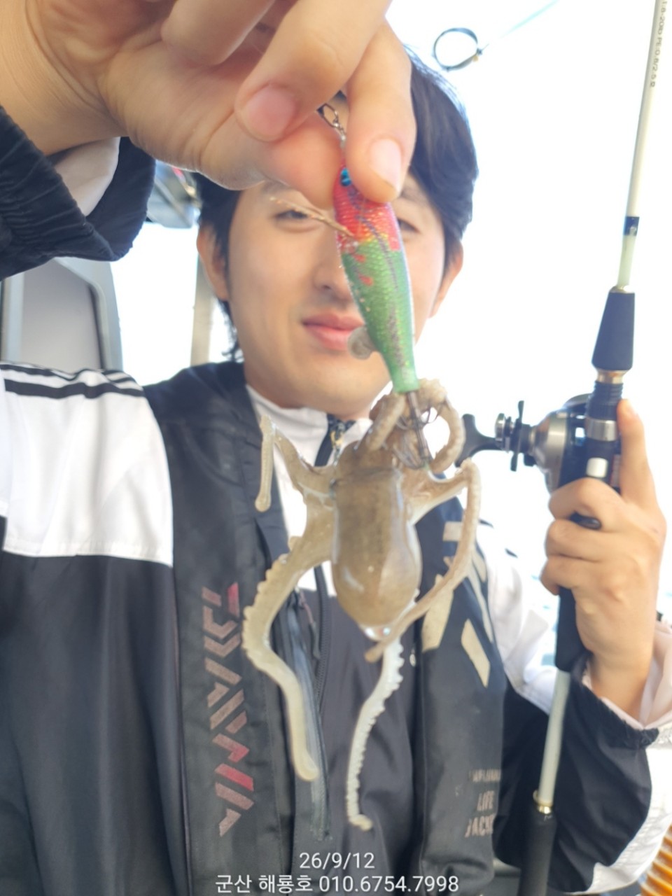 9월 12일 군산 주꾸미 선상낚시 조황 현장 사진 7