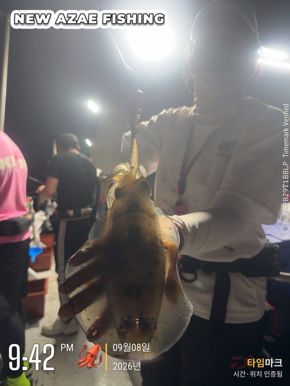 9월 12일 무늬오징어 선상낚시 조황 현장 사진 10