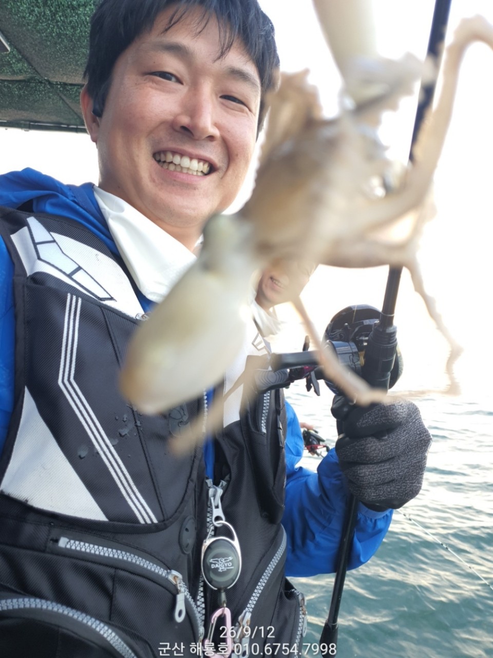 9월 12일 군산 주꾸미 선상낚시 조황 현장 사진 6