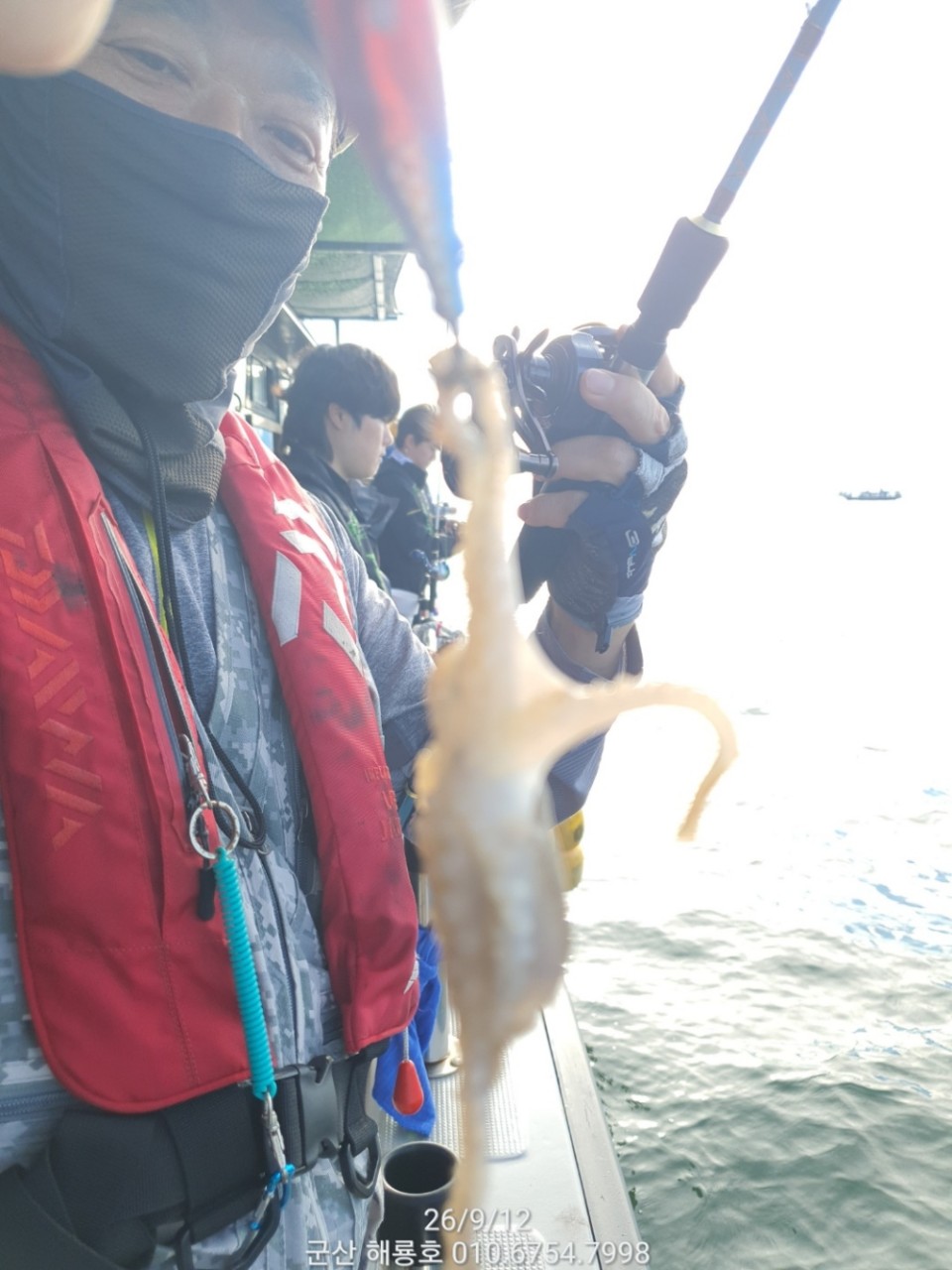 9월 12일 군산 주꾸미 선상낚시 조황 현장 사진 24