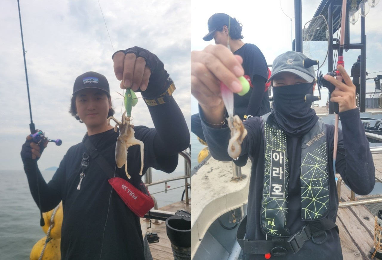 9월 12일 인천 갑오징어 선상낚시 조황 현장 사진 11