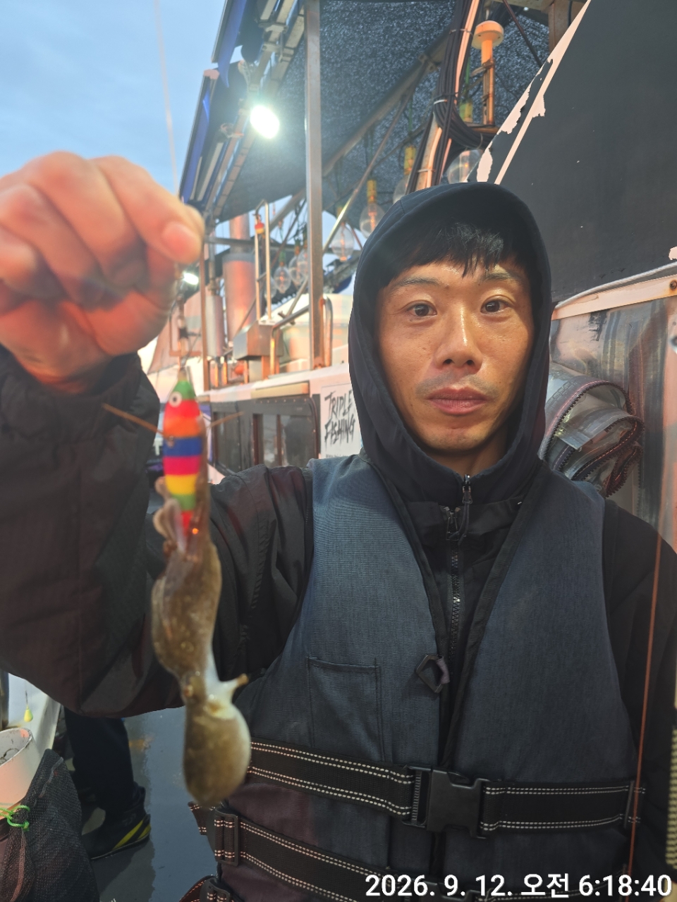 9월 12일 주꾸미 선상낚시 조황 현장 사진 9