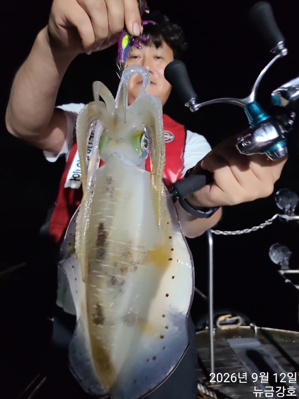 9월 12일 무늬오징어 선상낚시 조황 현장 사진 10