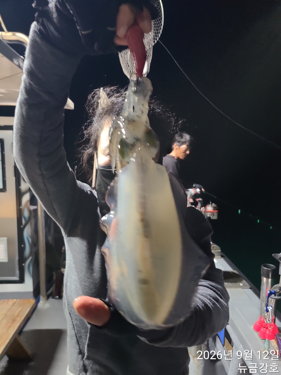 9월 12일 무늬오징어 선상낚시 조황 현장 사진 5