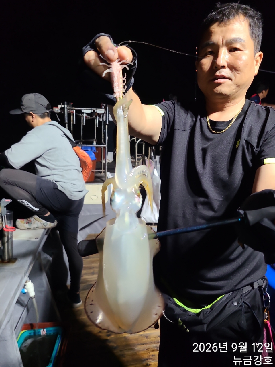 9월 12일 무늬오징어 선상낚시 조황 현장 사진 6