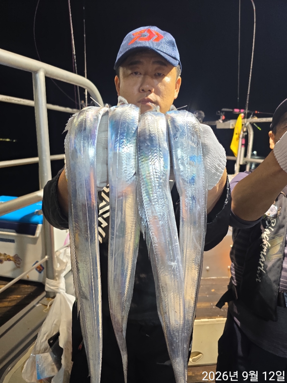 9월 12일 남해 무늬오징어 선상낚시 조황 현장 사진 8