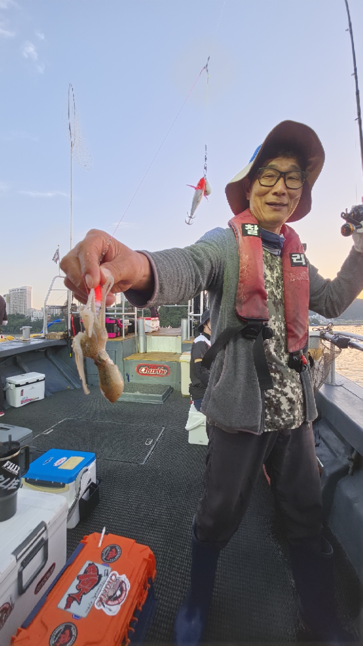 9월 13일 남해 주꾸미 선상낚시 조황 현장 사진 12