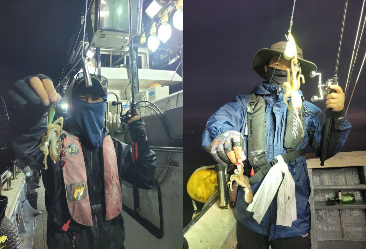 9월 13일 인천 갑오징어 선상낚시 조황 현장 사진 8