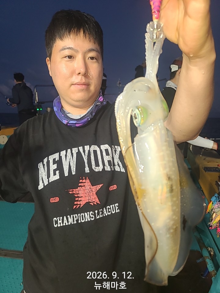 9월 13일 포항 무늬오징어 선상낚시 조황 현장 사진 20