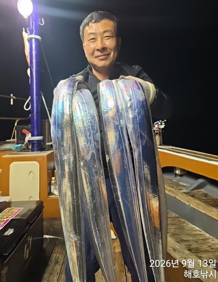 9월 13일 여수 갈치 선상낚시 조황 현장 사진 15