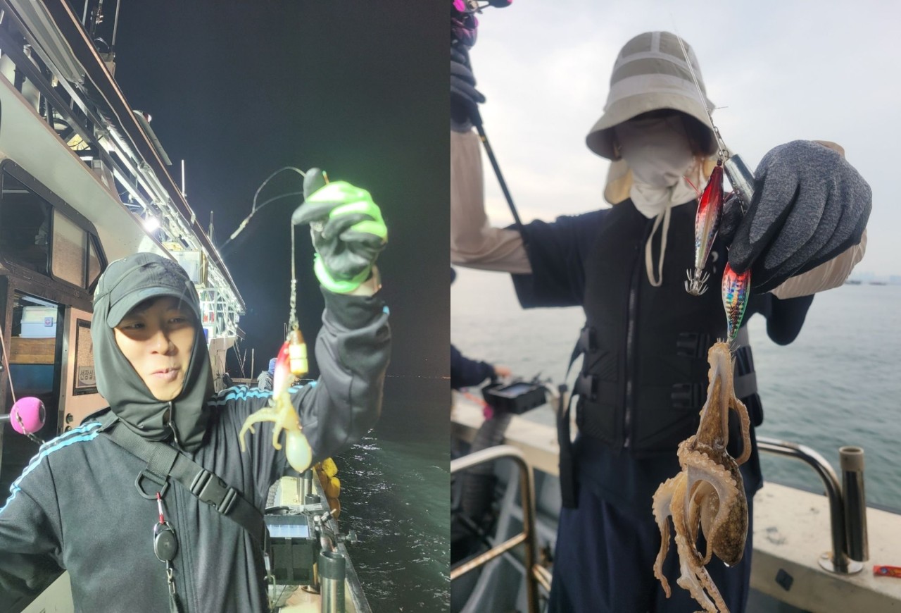 9월 13일 인천 갑오징어 선상낚시 조황 현장 사진 7