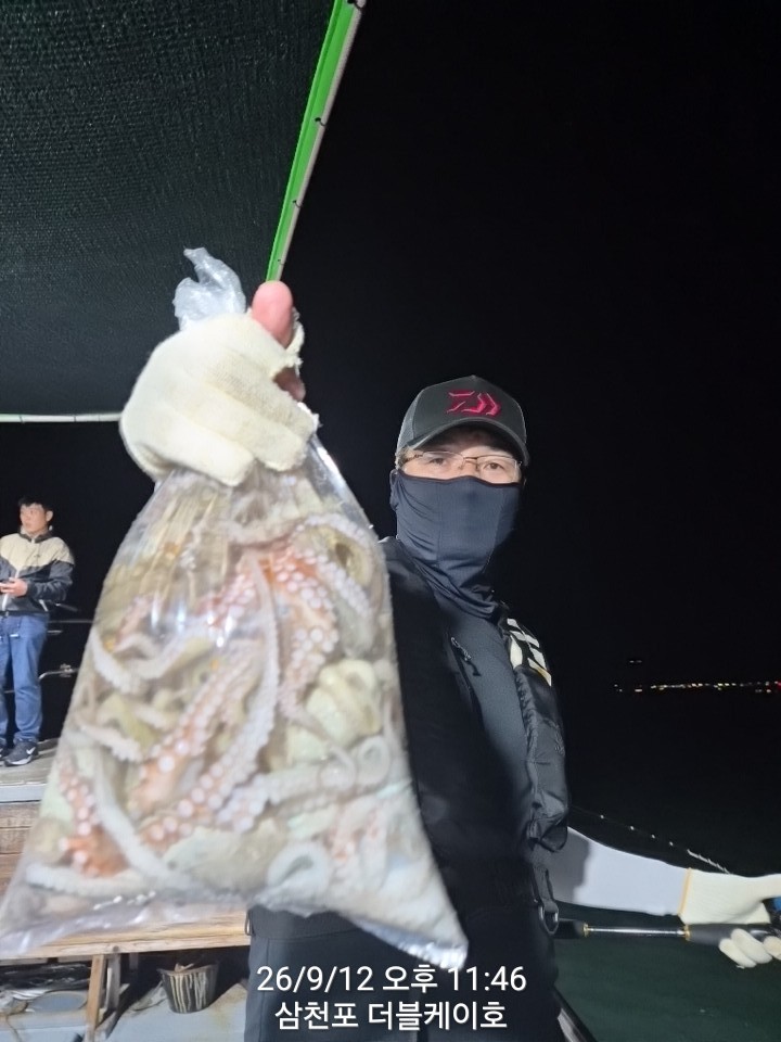 9월 13일 문어 선상낚시 조황 현장 사진 5