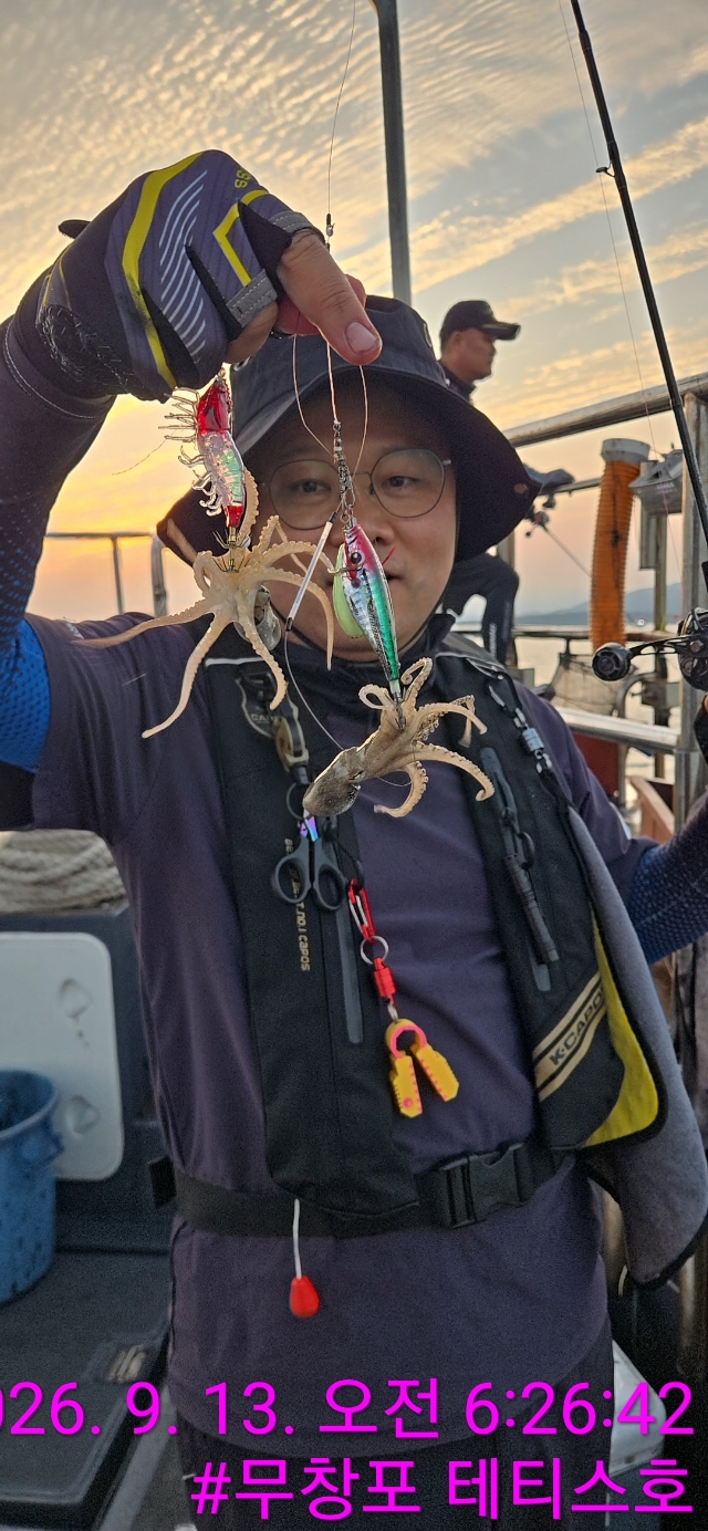 9월 13일 갑오징어 선상낚시 조황 현장 사진 10