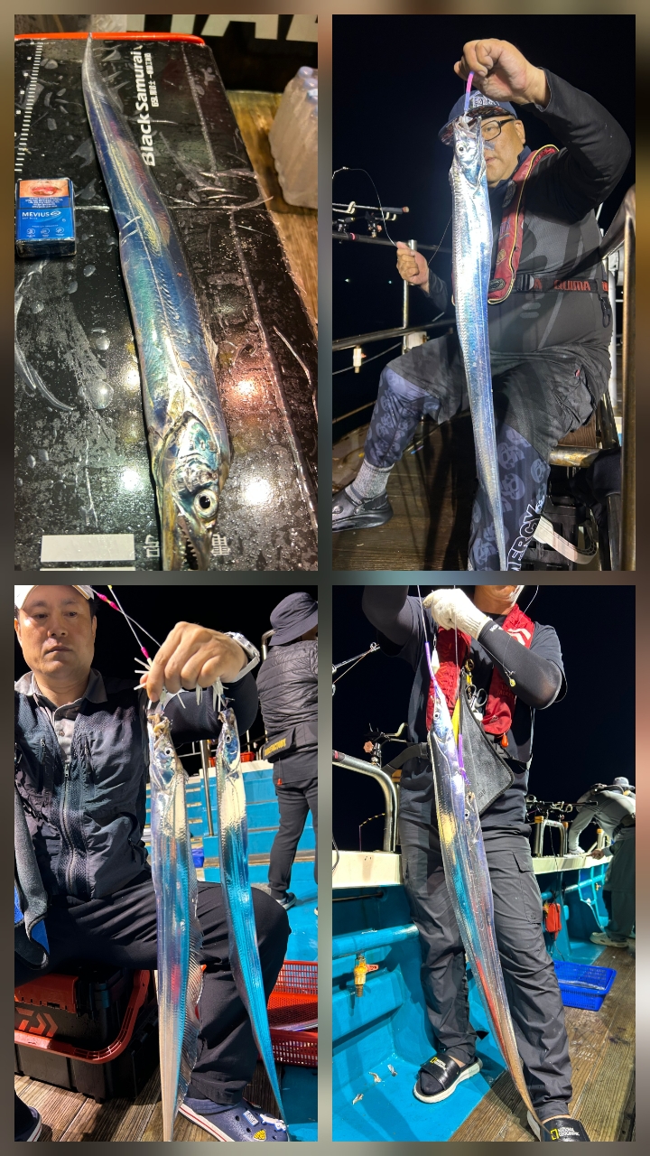 9월 13일 갈치 선상낚시 조황 현장 사진 1