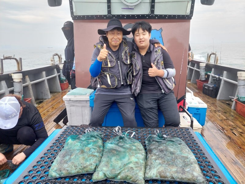 9월 13일 인천 갑오징어 선상낚시 조황 현장 사진 25
