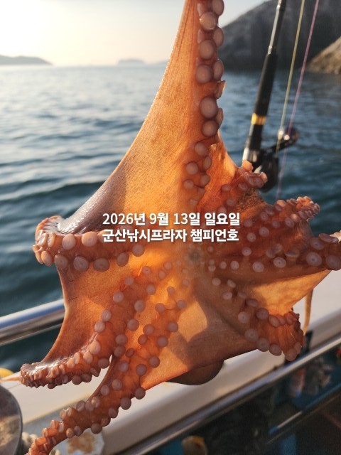 9월 13일 선상낚시 조황 현장 사진 10
