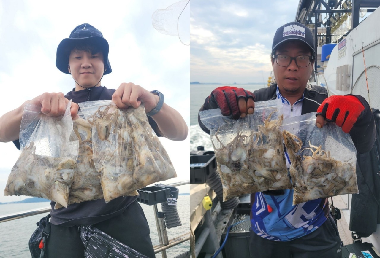 9월 13일 인천 갑오징어 선상낚시 조황 현장 사진 3