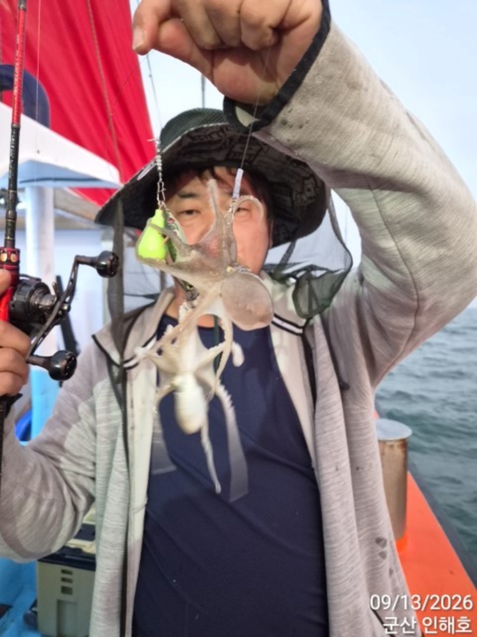 9월 13일 군산 갑오징어 선상낚시 조황 현장 사진 7
