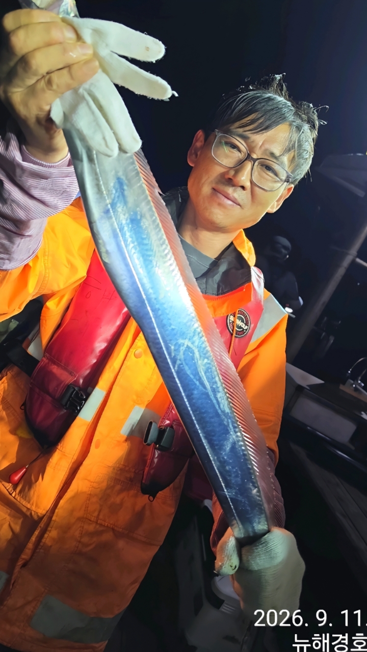 9월 13일 남해 갈치 선상낚시 조황 현장 사진 7