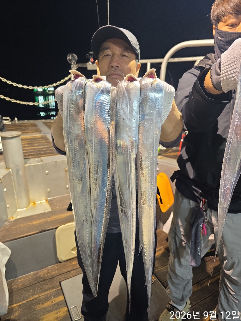 9월 12일 남해 무늬오징어 선상낚시 조황 현장 사진 7