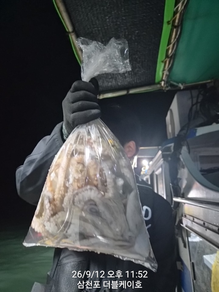 9월 13일 문어 선상낚시 조황 현장 사진 26
