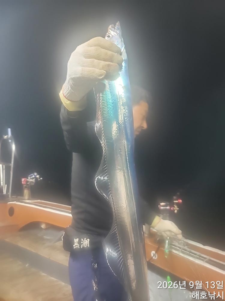 9월 13일 여수 갈치 선상낚시 조황 현장 사진 20