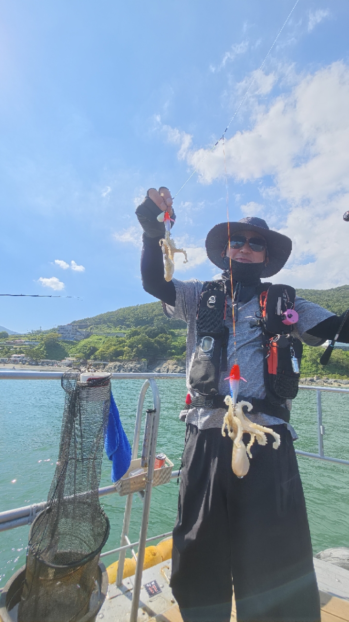 9월 14일 여수 주꾸미 선상낚시 조황 현장 사진 3