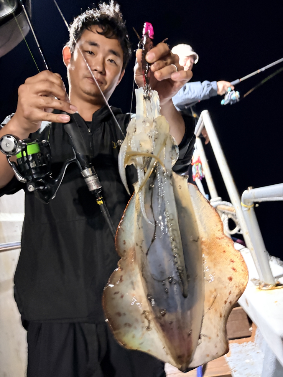 9월 14일 제주 무늬오징어 선상낚시 조황 현장 사진 4