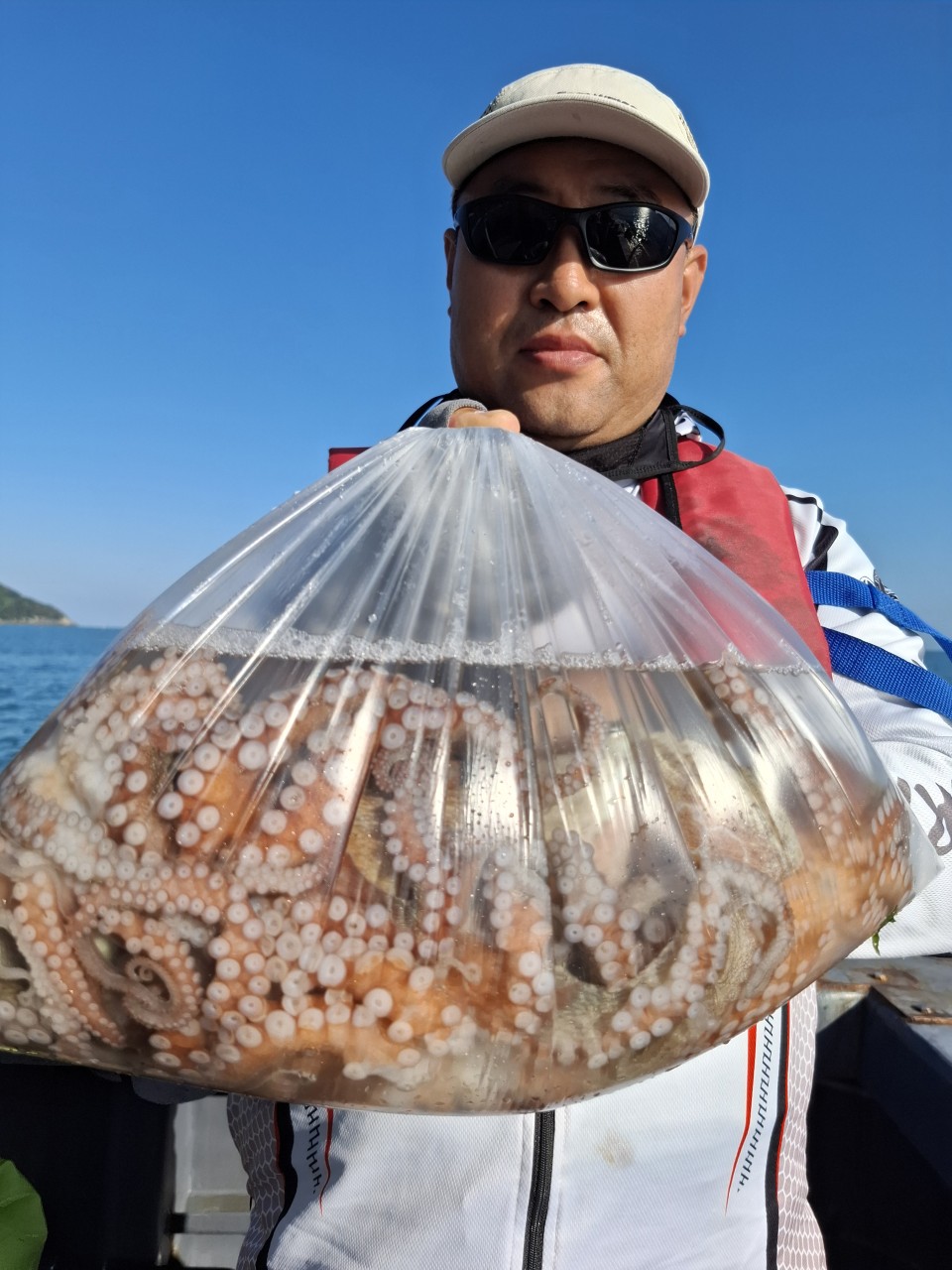 9월 14일 남해 문어 선상낚시 조황 현장 사진 4
