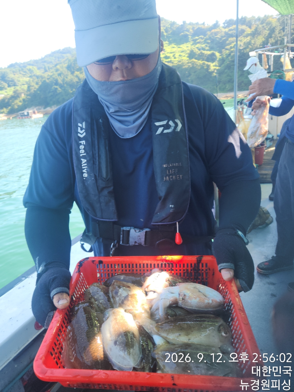 9월 14일 삼천포 갑오징어 선상낚시 조황 현장 사진 5