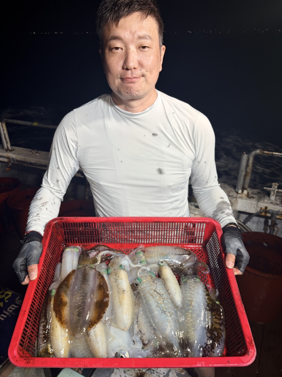 9월 14일 제주 무늬오징어 선상낚시 조황 현장 사진 5