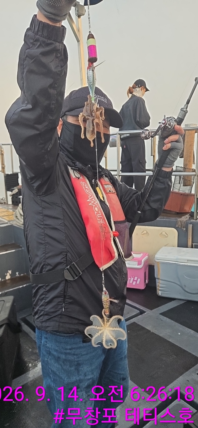 9월 14일 갑오징어 선상낚시 조황 현장 사진 8