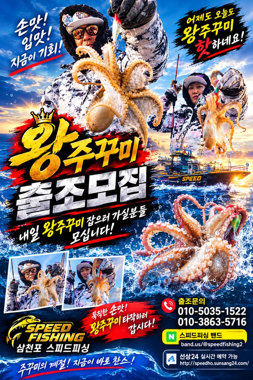 9월 14일 삼천포 문어 선상낚시 조황 현장 사진 13