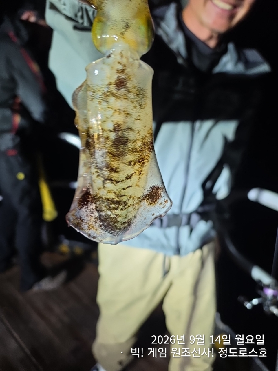 8월 14일 울산 무늬오징어 선상낚시 조황 현장 사진 21