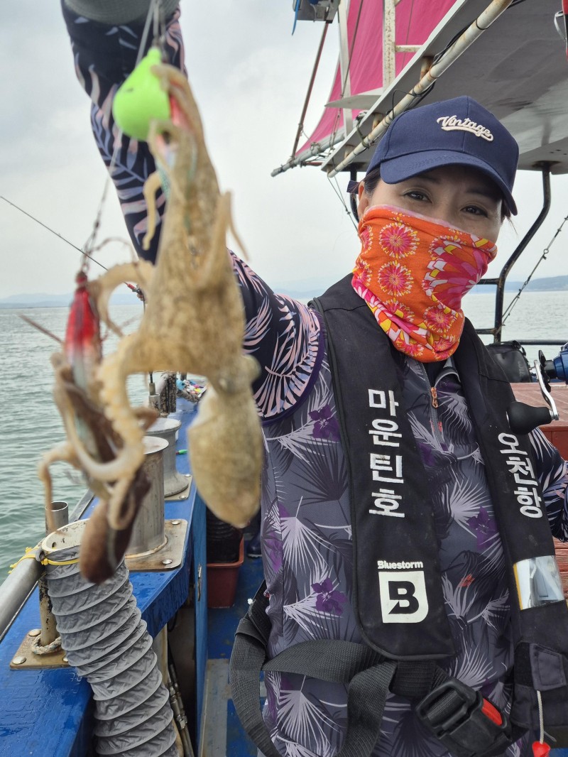 9월 14일 갑오징어 선상낚시 조황 현장 사진 7