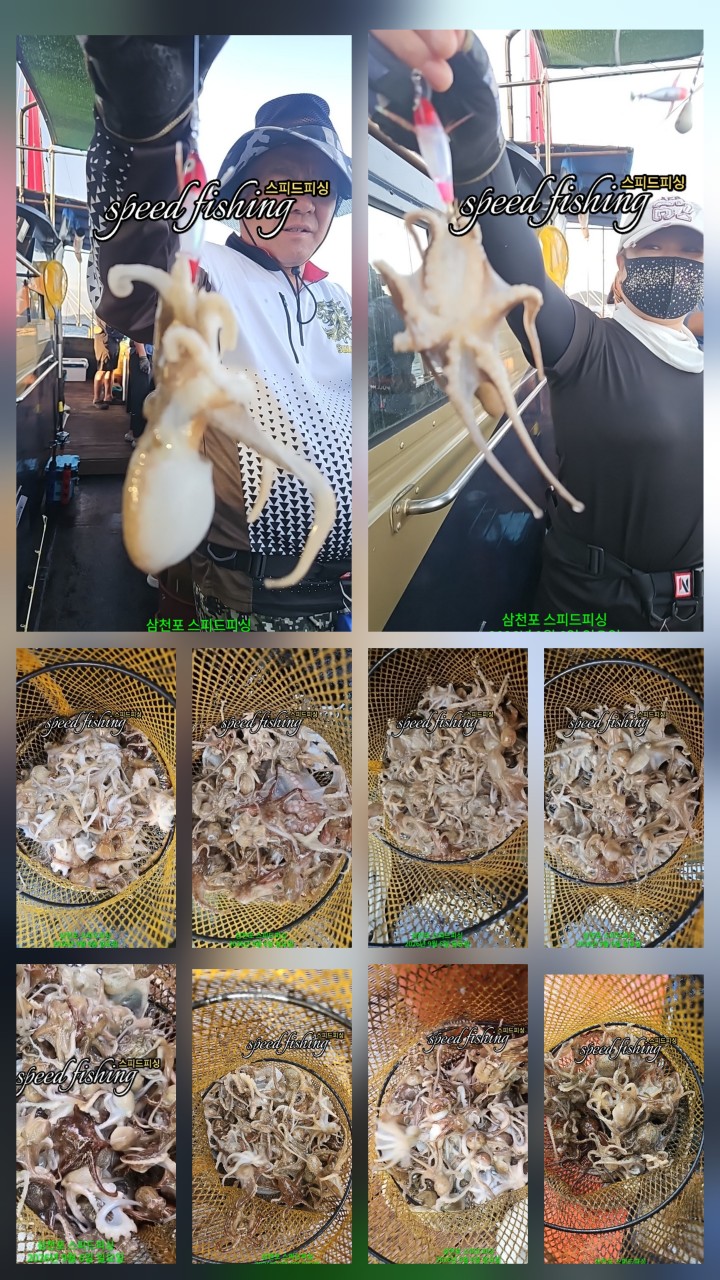 9월 14일 삼천포 문어 선상낚시 조황 현장 사진 14
