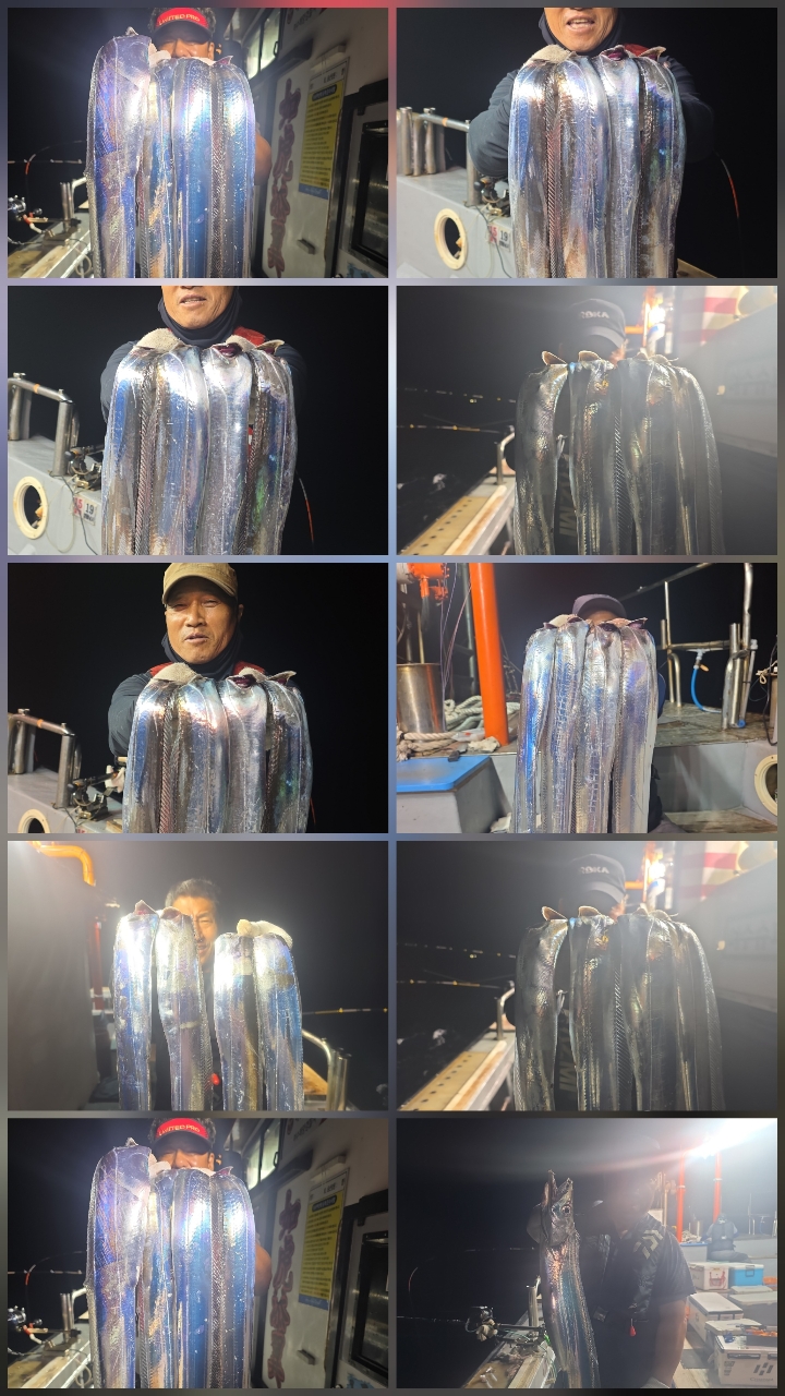 9월 15일 남해 갈치 선상낚시 조황 현장 사진 6