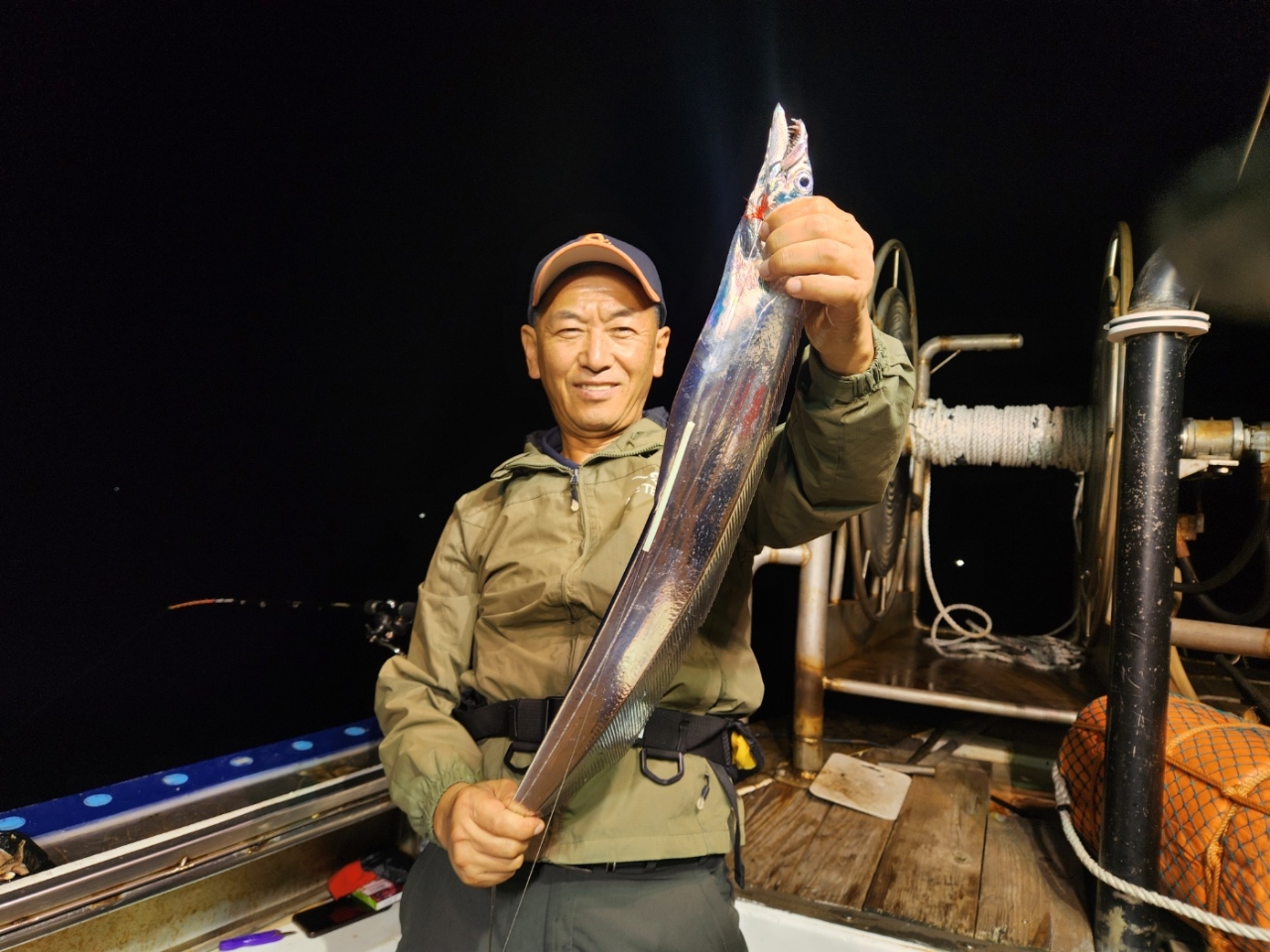 9월 13일 사천 갈치 선상낚시 조황 현장 사진 2