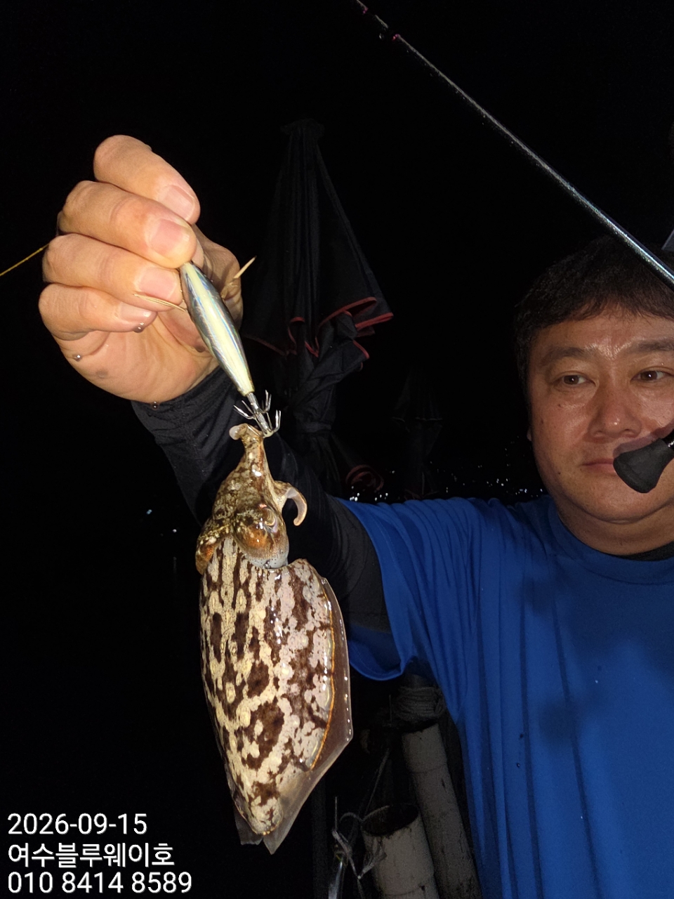 9월 15일 여수 갑오징어 선상낚시 조황 현장 사진 36