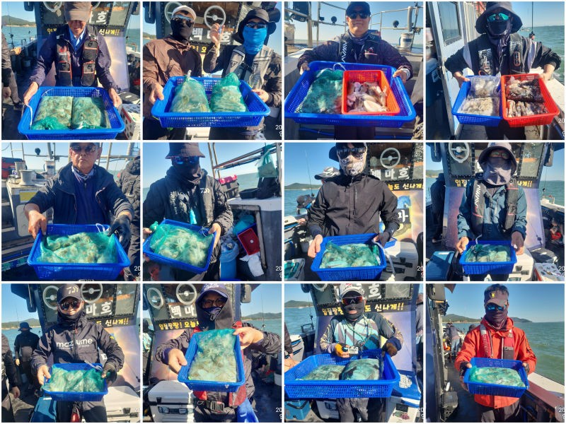 9월 15일 인천 갑오징어 선상낚시 조황 현장 사진 2