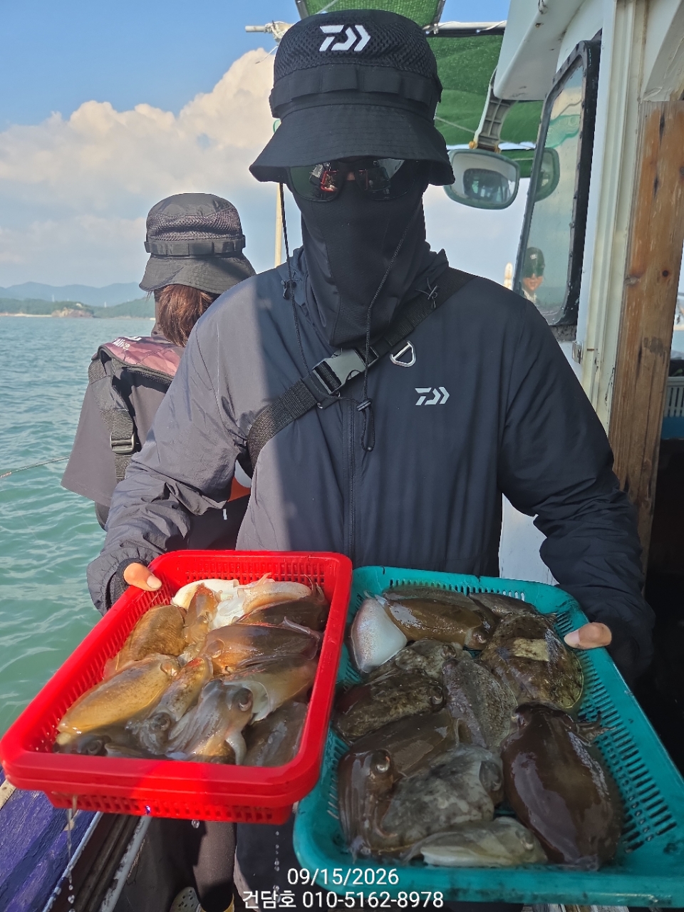 9월 15일 삼천포 갑오징어 선상낚시 조황 현장 사진 5
