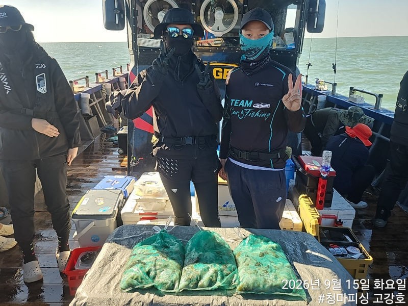 9월 15일 인천 갑오징어 선상낚시 조황 현장 사진 31