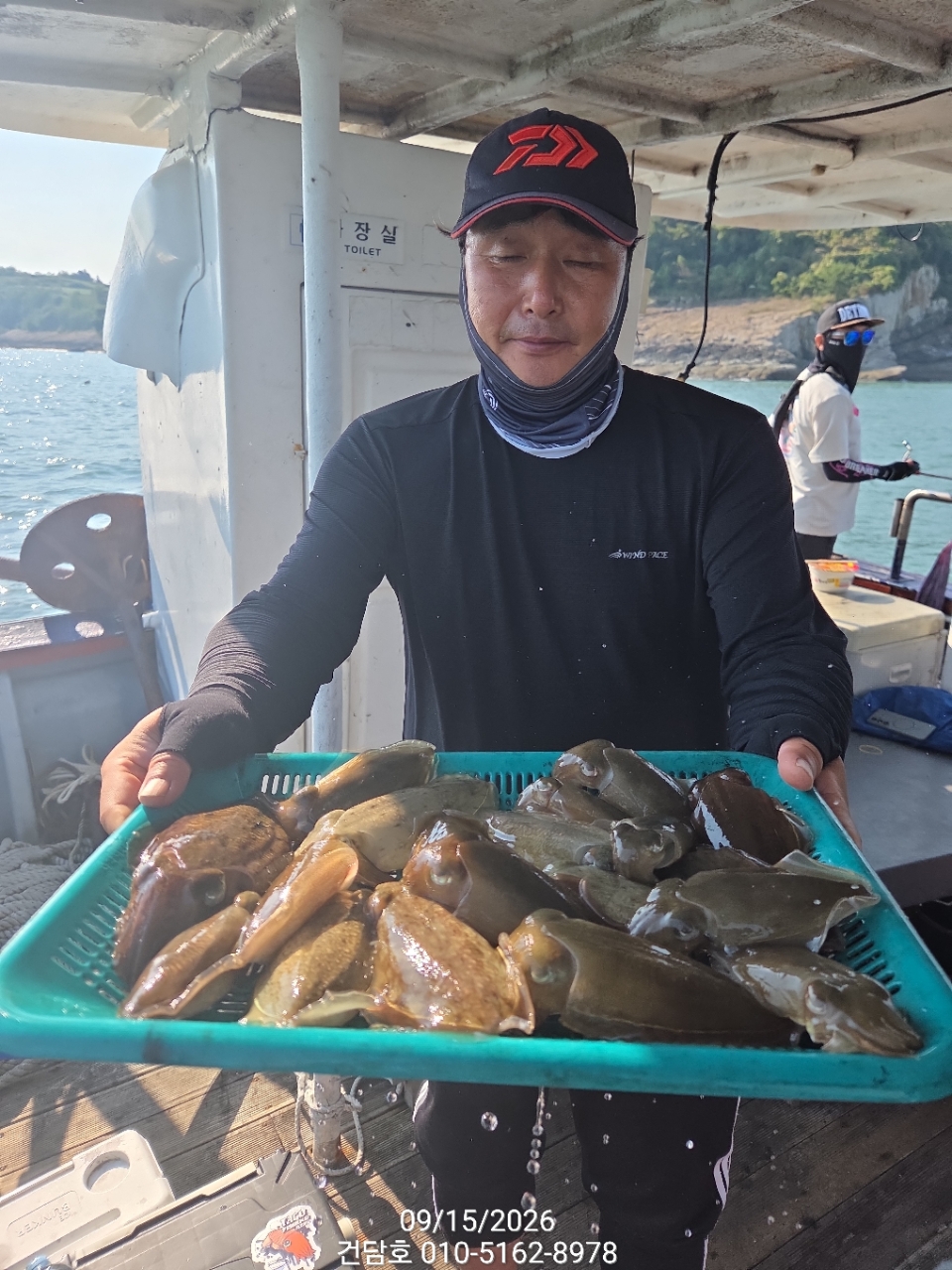 9월 15일 삼천포 갑오징어 선상낚시 조황 현장 사진 7