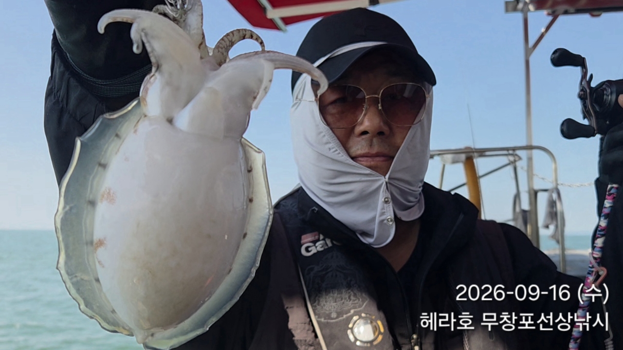 9월 16일 주꾸미 선상낚시 조황 현장 사진 8