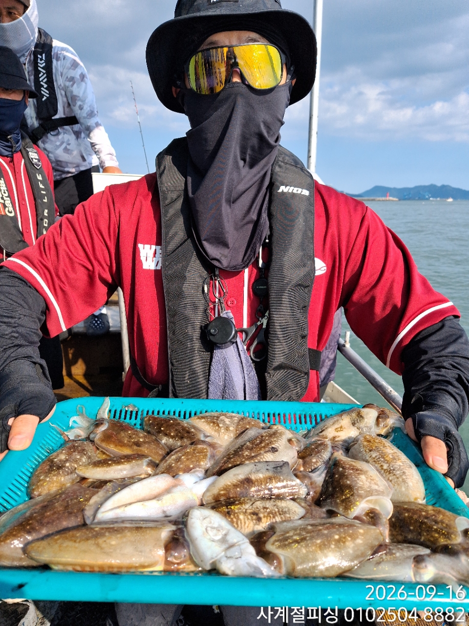 9월 16일 삼천포 갑오징어 선상낚시 조황 현장 사진 4