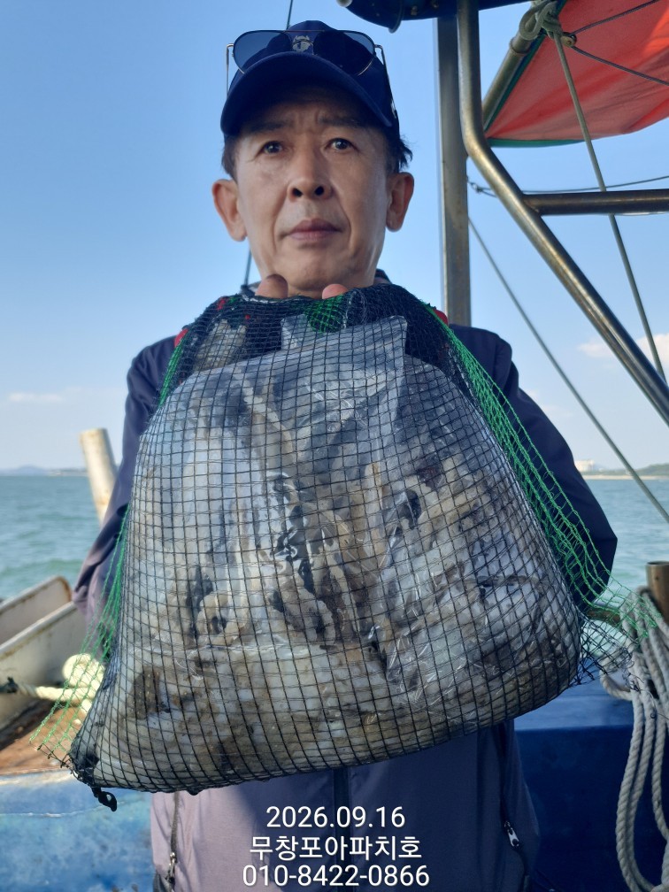 9월 16일 포항 주꾸미 선상낚시 조황 현장 사진 9