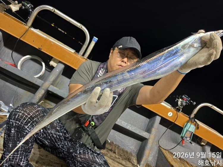 9월 16일 여수 갈치 선상낚시 조황 현장 사진 38
